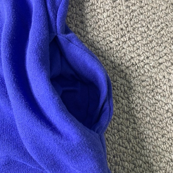 PINK Victoria's Secret‎ Womens Sweater Size XS Blue T-Snap Button Up Pullover - Picture 5 of 11